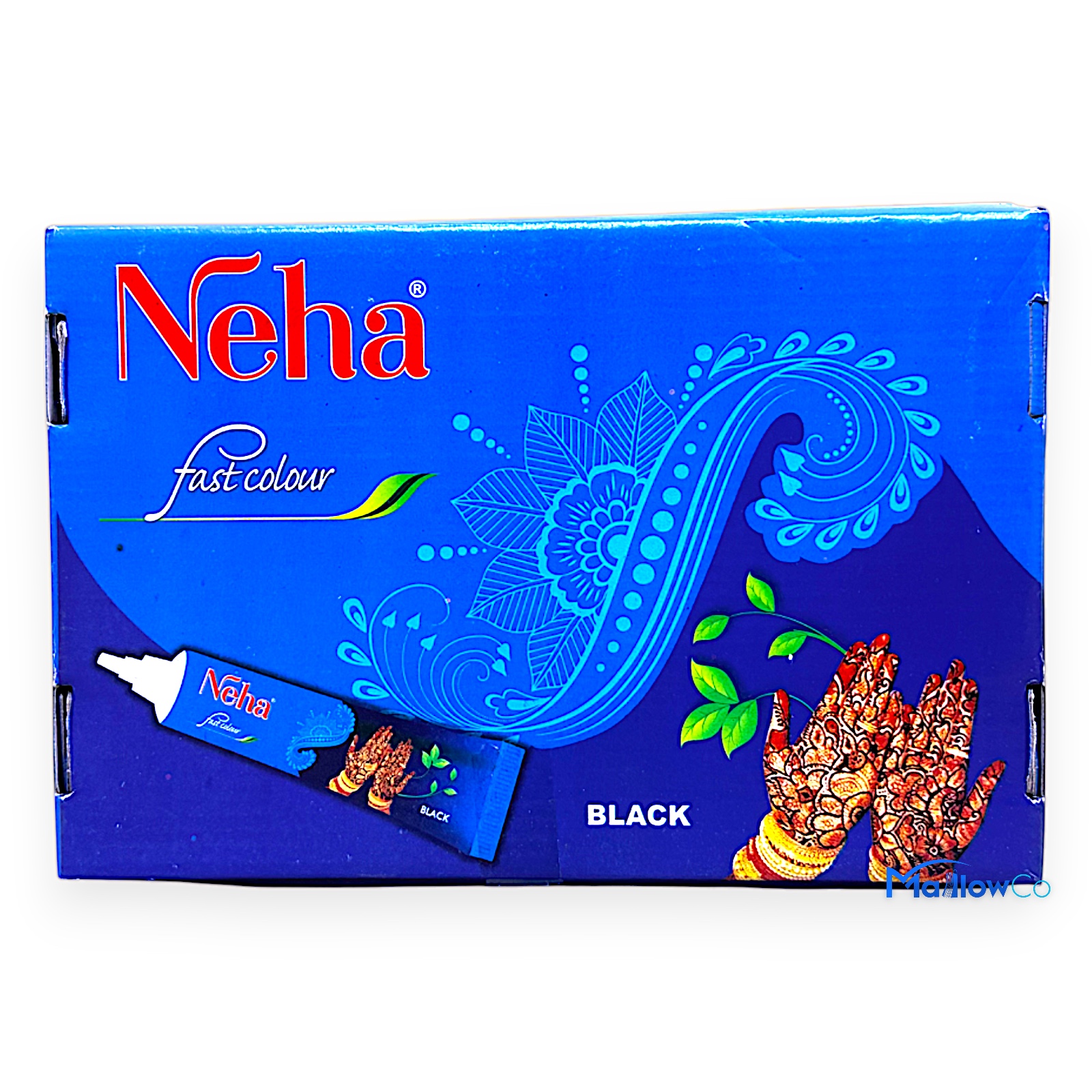 Neha Fast Color Mehandi Cone - Black